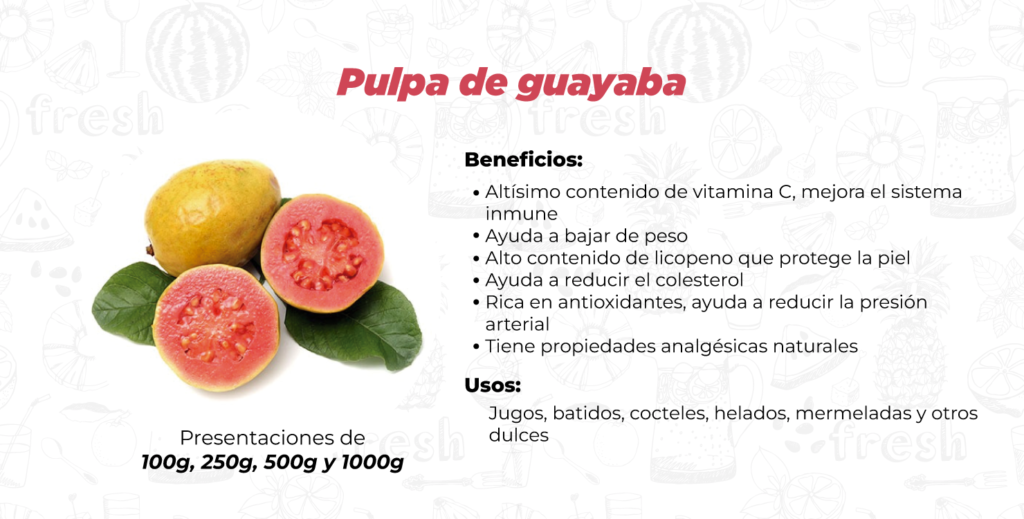 pulpa de guayaba